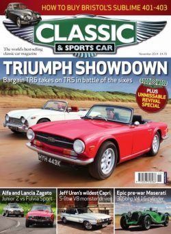 Classic & Sports Car – September 2014