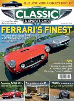 Classic & Sports Car – September 2015