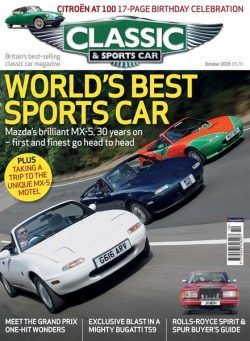 Classic & Sports Car – September 2019