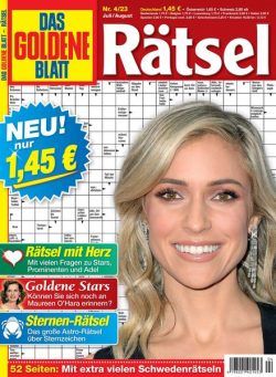 Das Goldene Blatt-Ratsel – Juni 2023