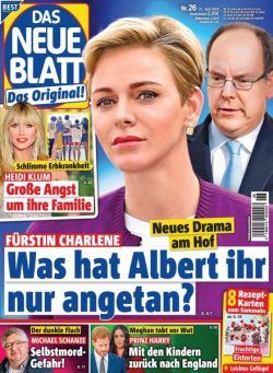 Das Neue Blatt – 21 Juni 2023