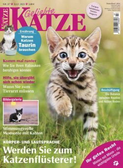 Geliebte Katze – Juli 2023