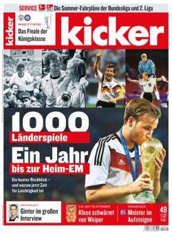 Kicker – 12 Juni 2023