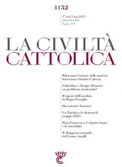 La Civilta Cattolica – 17 Giugno 2023