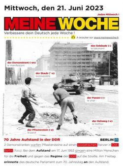 Meine Woche – 21 Juni 2023