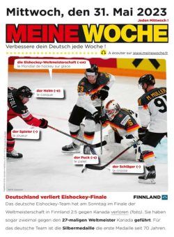 Meine Woche – 31 Mai 2023