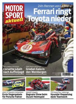 MOTORSPORT aktuell – 14 Juni 2023