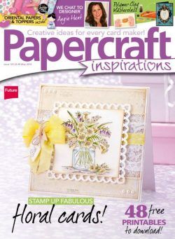 Papercraft Inspirations – March 2014