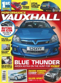 Performance Vauxhall – August 2018