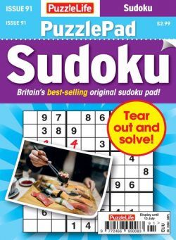 PuzzleLife PuzzlePad Sudoku – 15 June 2023