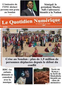 Quotidien Numerique d’Afrique – 09 juin 2023