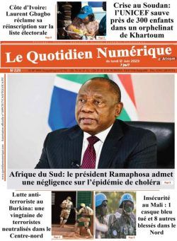 Quotidien Numerique d’Afrique – 12 juin 2023