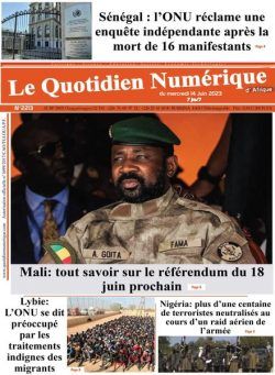 Quotidien Numerique d’Afrique – 14 juin 2023