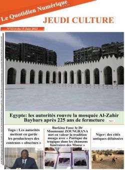 Quotidien Numerique d’Afrique – 15 juin 2023