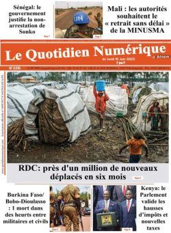 Quotidien Numerique d’Afrique – 19 juin 2023