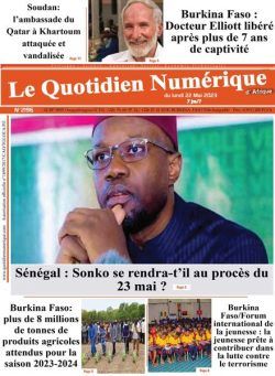 Quotidien Numerique d’Afrique – 22 mai 2023