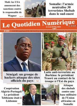 Quotidien Numerique d’Afrique – 29 mai 2023