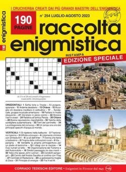 Raccolta Enigmistica – luglio 2023