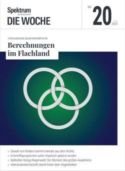 Spektrum – Die Woche – 22 Mai 2023