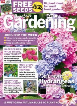 Amateur Gardening – 08 July 2023