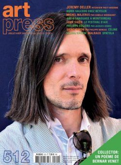 Art Press – Juillet-Aout 2023