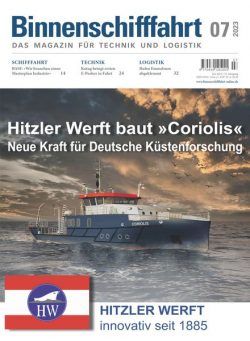 Binnenschifffahrt – Juli 2023