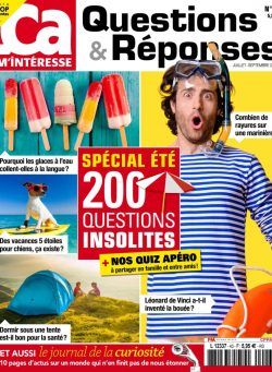 ca M’Interesse Questions & Reponses – Juillet-Septembre 2023