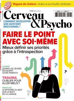 Cerveau & Psycho – Juillet-Aout 2023