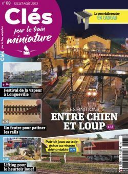 Cles pour le train miniature – juillet-aout 2023