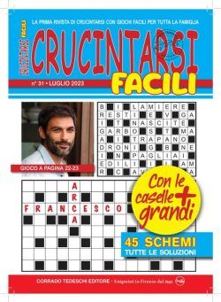 Crucintarsi Facili – giugno 2023