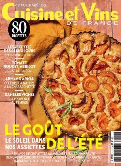 Cuisine et Vins de France – juillet 2023