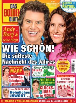 Das Goldene Blatt – 01 Juli 2023