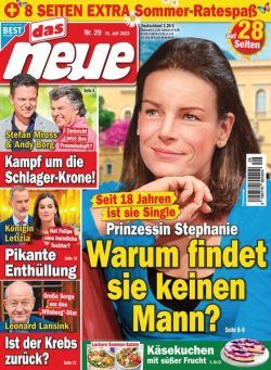 Das Neue – 15 Juli 2023