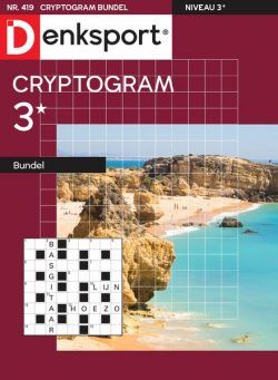 Denksport Cryptogrammen 3 bundel – 29 juni 2023