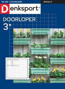 Denksport Doorloper 3 – 15 juni 2023