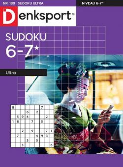 Denksport Sudoku 6-7 ultra – 13 juli 2023