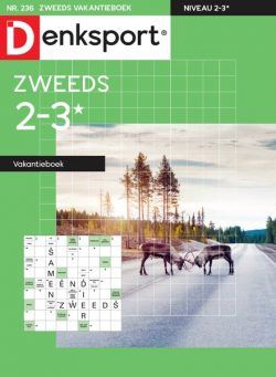 Denksport Zweeds 2-3 vakantieboek – 29 juni 2023