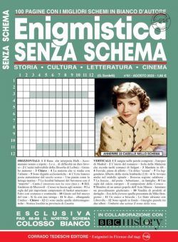 Enigmistica Senza Schema – agosto 2023