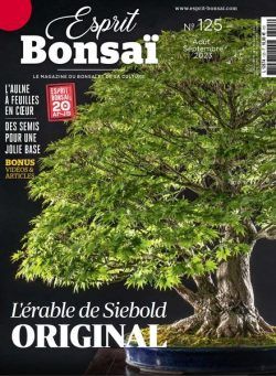 Esprit Bonsai – Aout-Septembre 2023