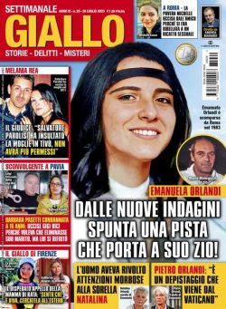 Giallo – 26 Luglio 2023