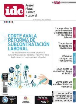 IDC Asesor Fiscal Juridico y Laboral – 15 julio 2023