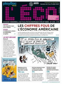 L’ECO – 21 juillet 2023