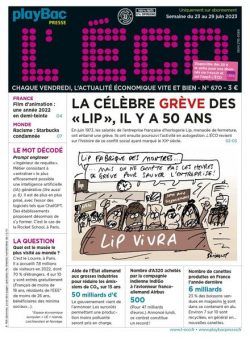 L’ECO – 23 juin 2023