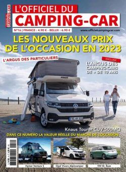 L’Officiel du Camping-Car – Juillet-Septembre 2023