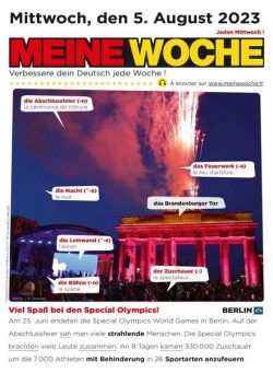 Meine Woche – 05 Juli 2023