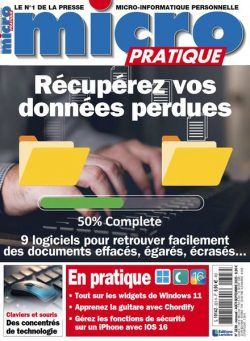 Micro Pratique – Aout-Septembre 2023