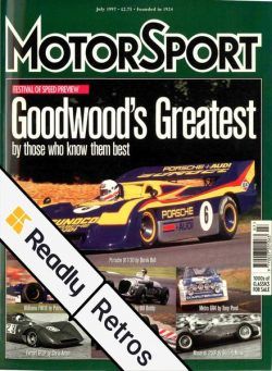 Motor Sport Retros – 11 July 2023