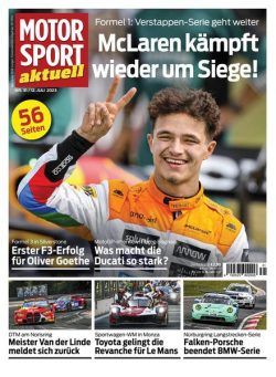 MOTORSPORT aktuell – 12 Juli 2023