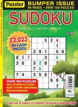 Puzzler Sudoku – July 2023