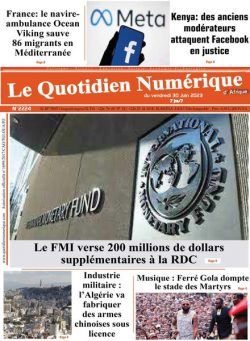 Quotidien Numerique d’Afrique – 30 juin 2023